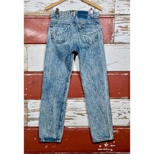 Vintage 80s USA Levi's Acid Wash Jeans Denim High Waist Straight Leg Jeans‎